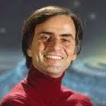 Photo of Carl Sagan.